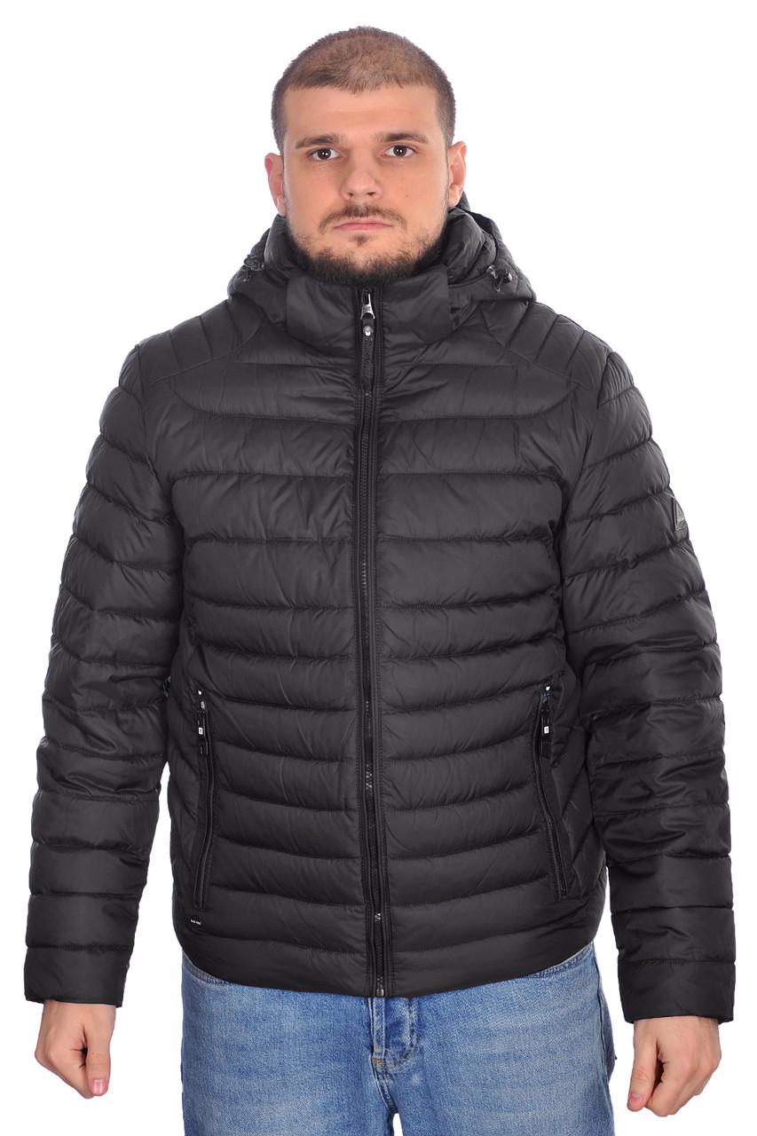 Куртка мужская еврозима Black Vinyl 24-C24-2317 2XL Черный (24-C24-2317_43_54) - фото 2 Куртка мужская еврозима Black Vinyl 24-C24-2317 2XL Черный (24-C24-2317_43_54) - фото 2