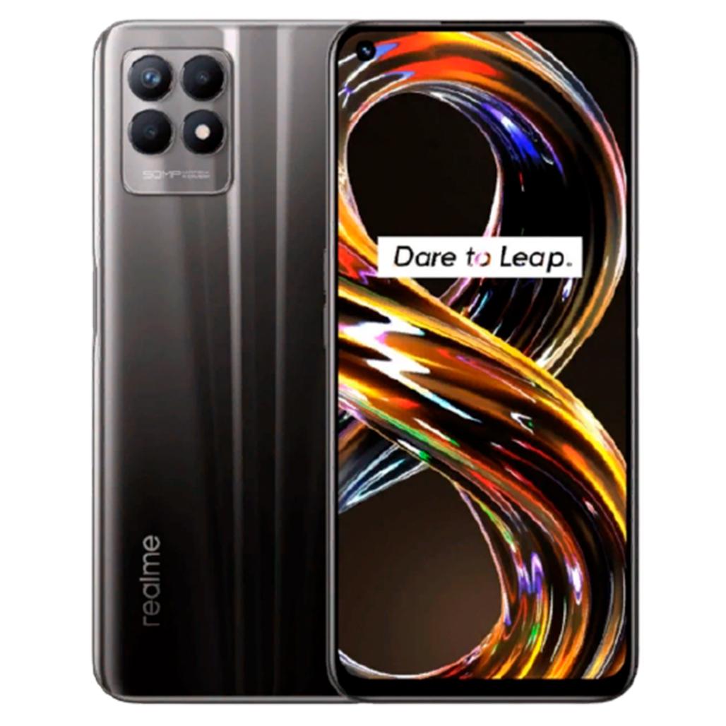 Смартфон Realme 8i 4/128GB Space Black - фото 3 Смартфон Realme 8i 4/128GB Space Black - фото 3