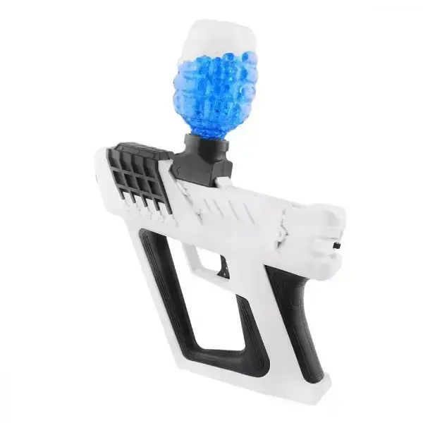 Пістолет водяний Water Gun з гідрогелевими кульками Gray (d308)