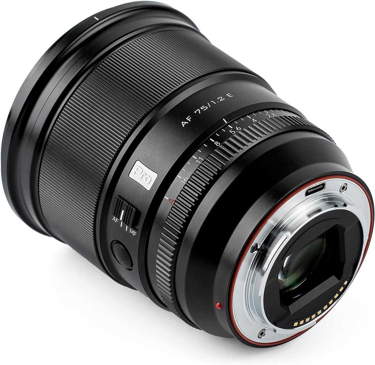 Об'єктив VILTROX AF 75 мм 1,2 Sony E-mount AF 75/1,2 E (1988832429)