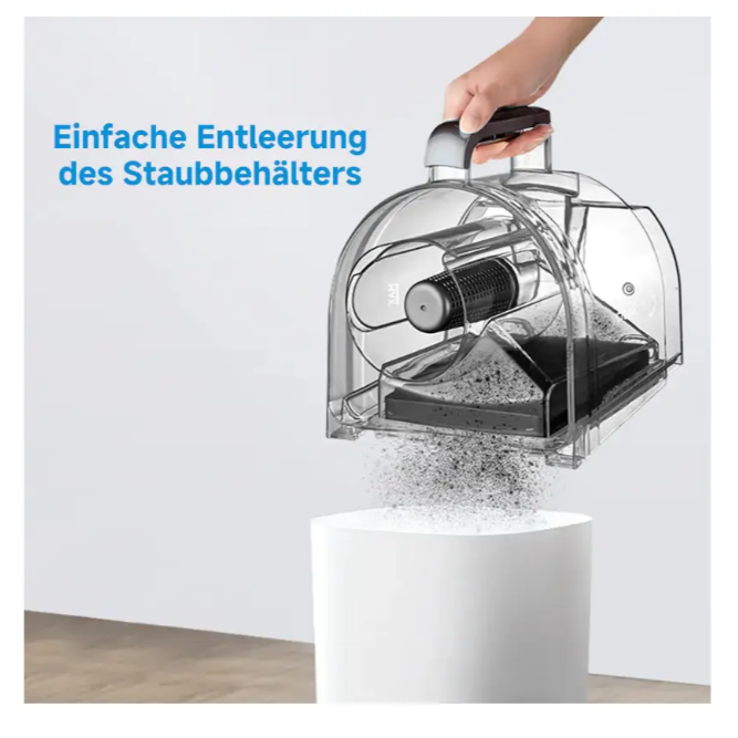 Пылесос контейнерный Hanseatic V18C01A-80 безмешковый для сухой уборки дома 800 Вт (V18C01A-80) - фото 8