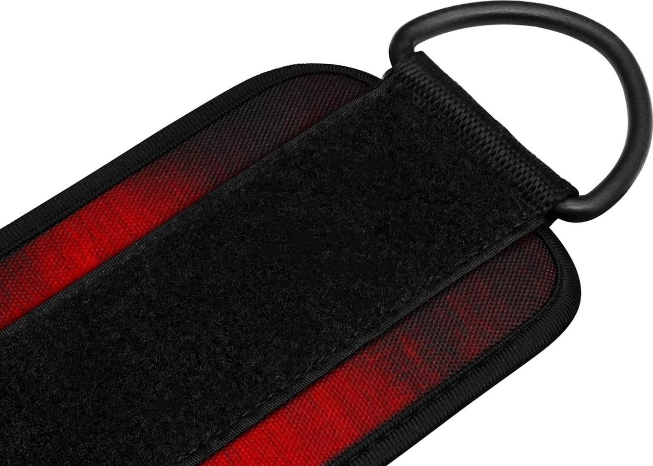Манжеты на щиколотке RDX A4 Gym Ankle Pro Red Pair (A-013145) - фото 6