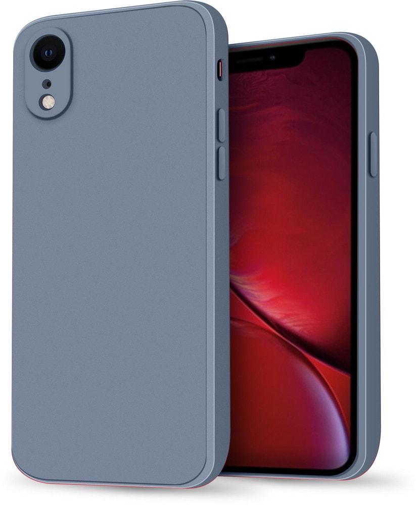 Силиконовый чехол HardCorner iPhone XR (с микрофиброй) Gray Blue (35397-6D) Силиконовый чехол HardCorner iPhone XR (с микрофиброй) Gray Blue (35397-6D)