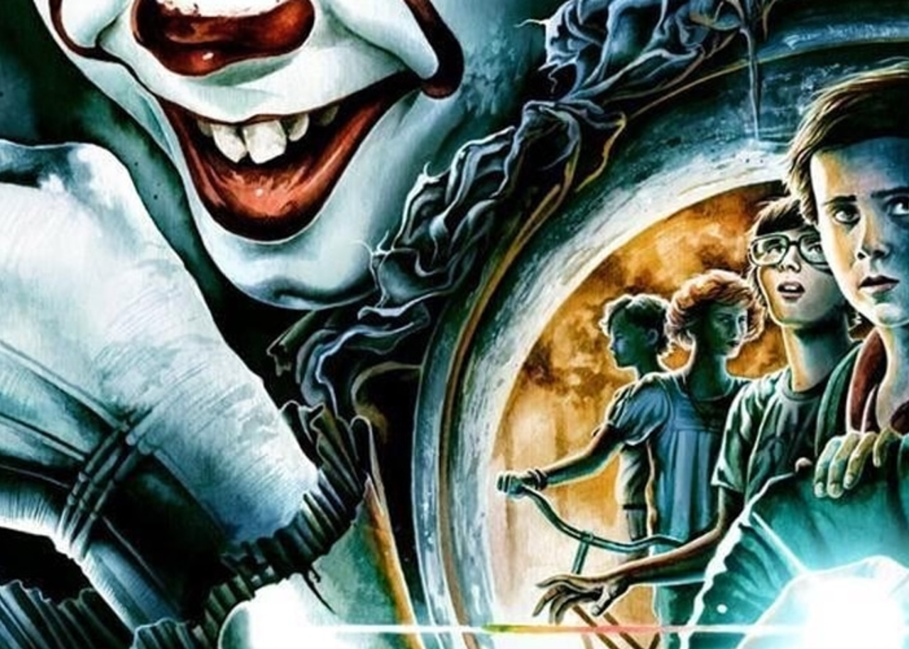 Картина постер Gee! IT Pennywise the Dancing Clown Оно Пеннивайз танцующий клоун 60х40 см IT.03.26