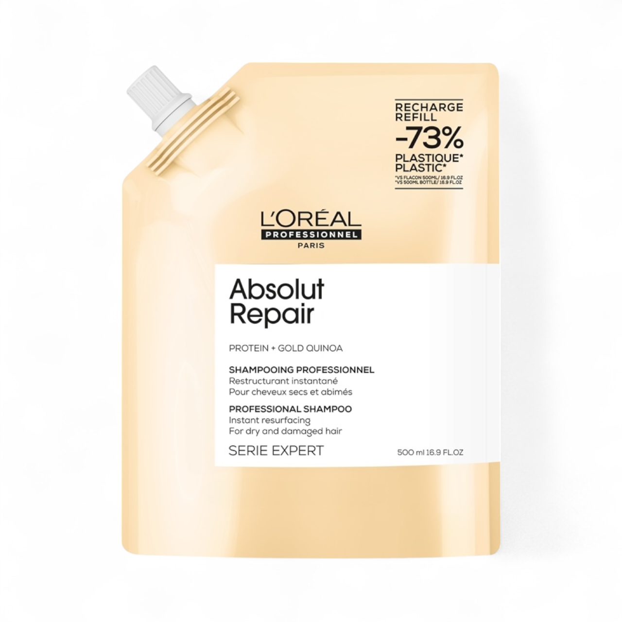 Шампунь для сухих и поврежденных волос L'OREAL Professionnel Serie Expert Absolut Repair 500 мл рефил (2767021890)
