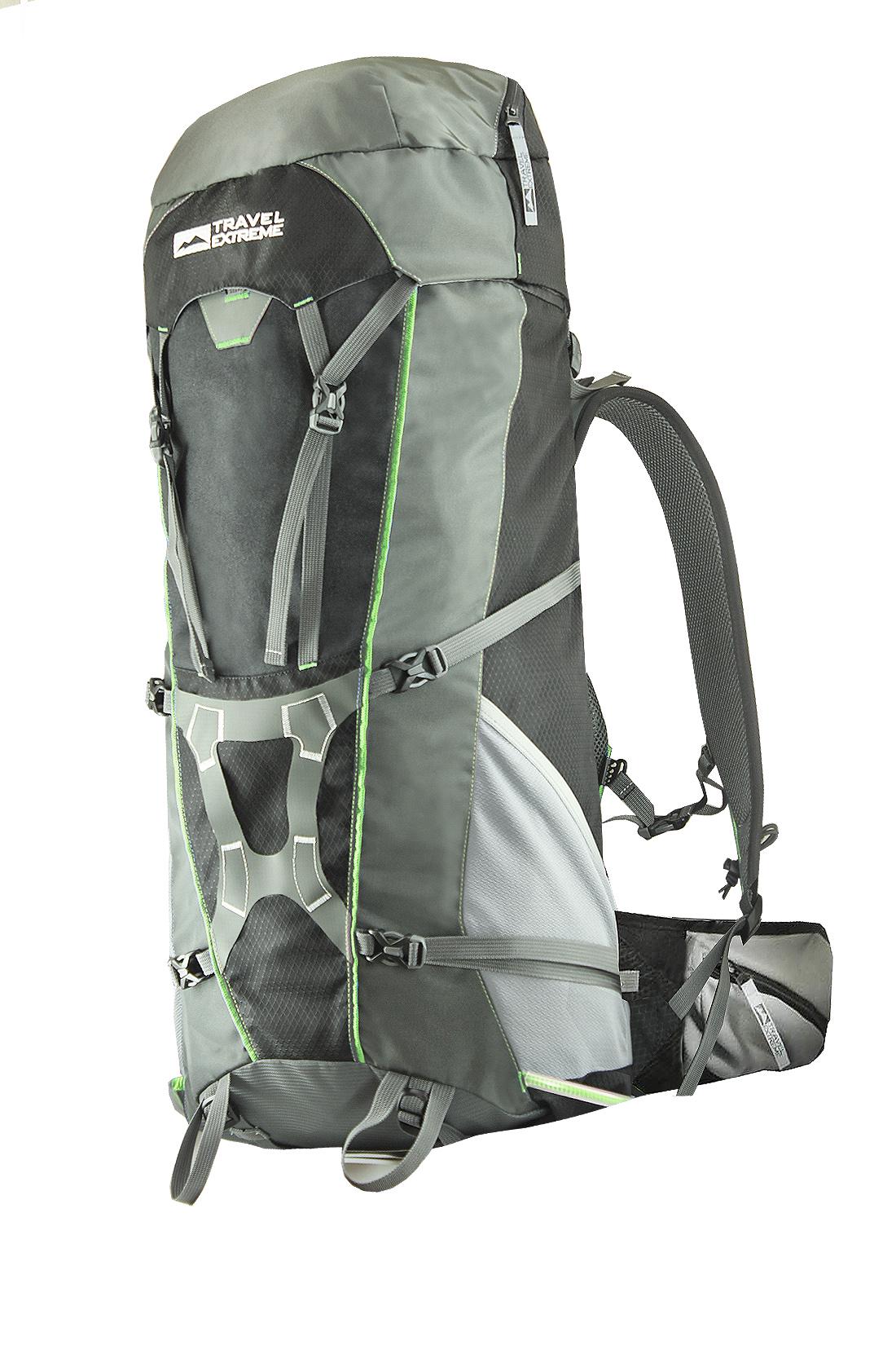 Рюкзак TravelExtreme SPUR 42 л Black/Green (ТE-А042black+green)
