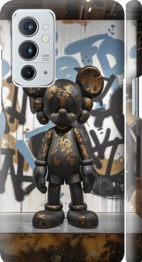 Чехол на OnePlus 9RT Bronze kaws v2 (6098m-2520-42517)