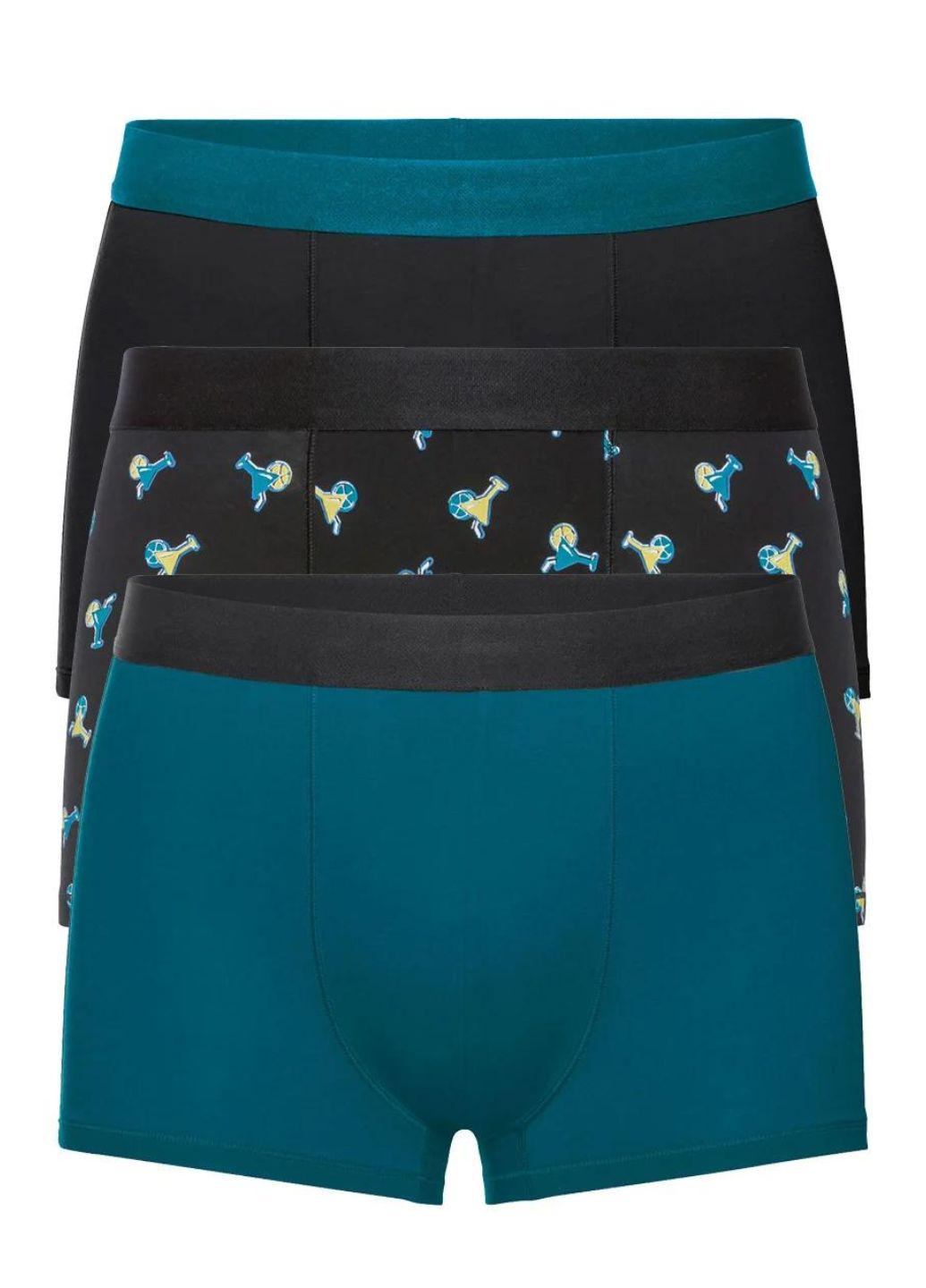 Набір боксерів чоловічих Livergy бавовна L р. 52-54 3 шт. (VMB240BB_р.L)