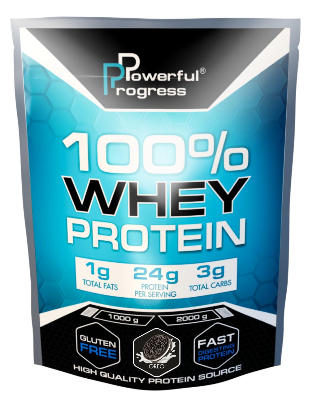 Протеин Powerful Progress 100% Whey Protein 2 кг Печенье OREO