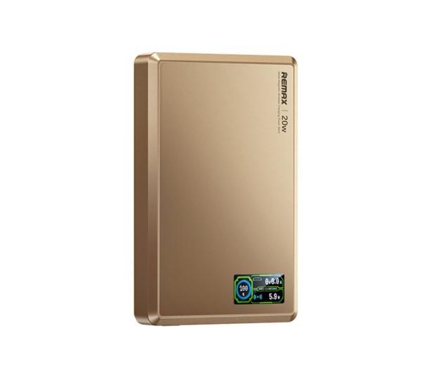 Повербанк Remax FP-37 10000 mAh 20W MagSafe Magnetic Wireless Gold