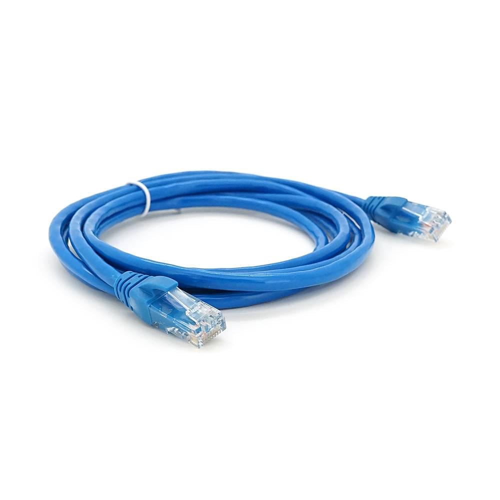 Патч-корд литий Ritar UTP RJ45 Cat,5e 2 м Cu мідь Синій Патч-корд литий Ritar UTP RJ45 Cat,5e 2 м Cu мідь Синій