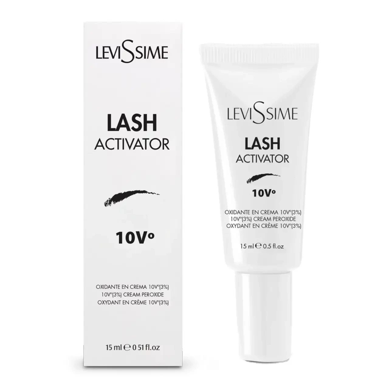 Краска LeviSsime Lash Activator 10 vol Окислитель 3% 15 мл (011219)