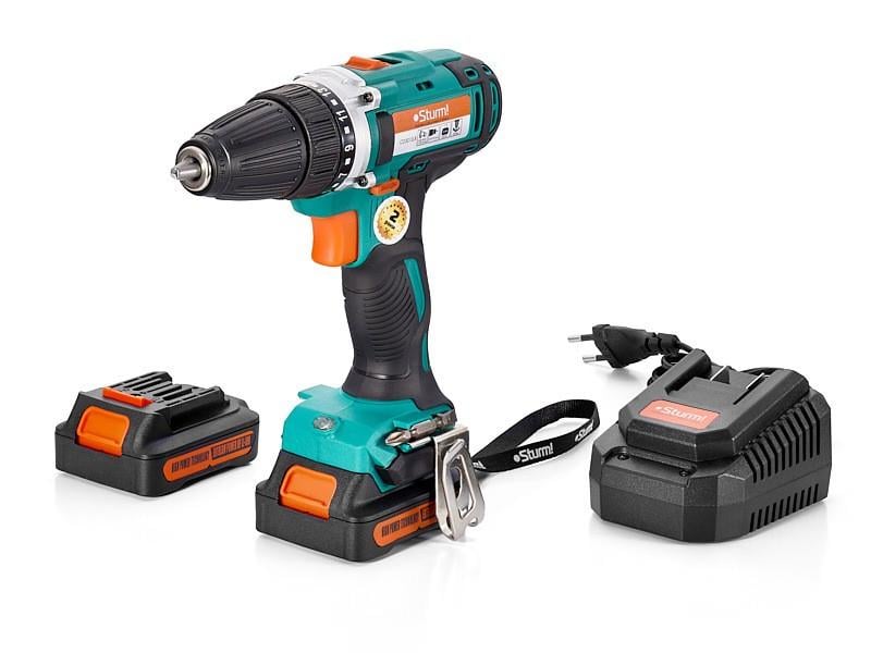 Дрель-шуруповерт аккумуляторная Sturm CD 3212 LB 12 B 2,0 Aч 2 аккумулятора (39984233)