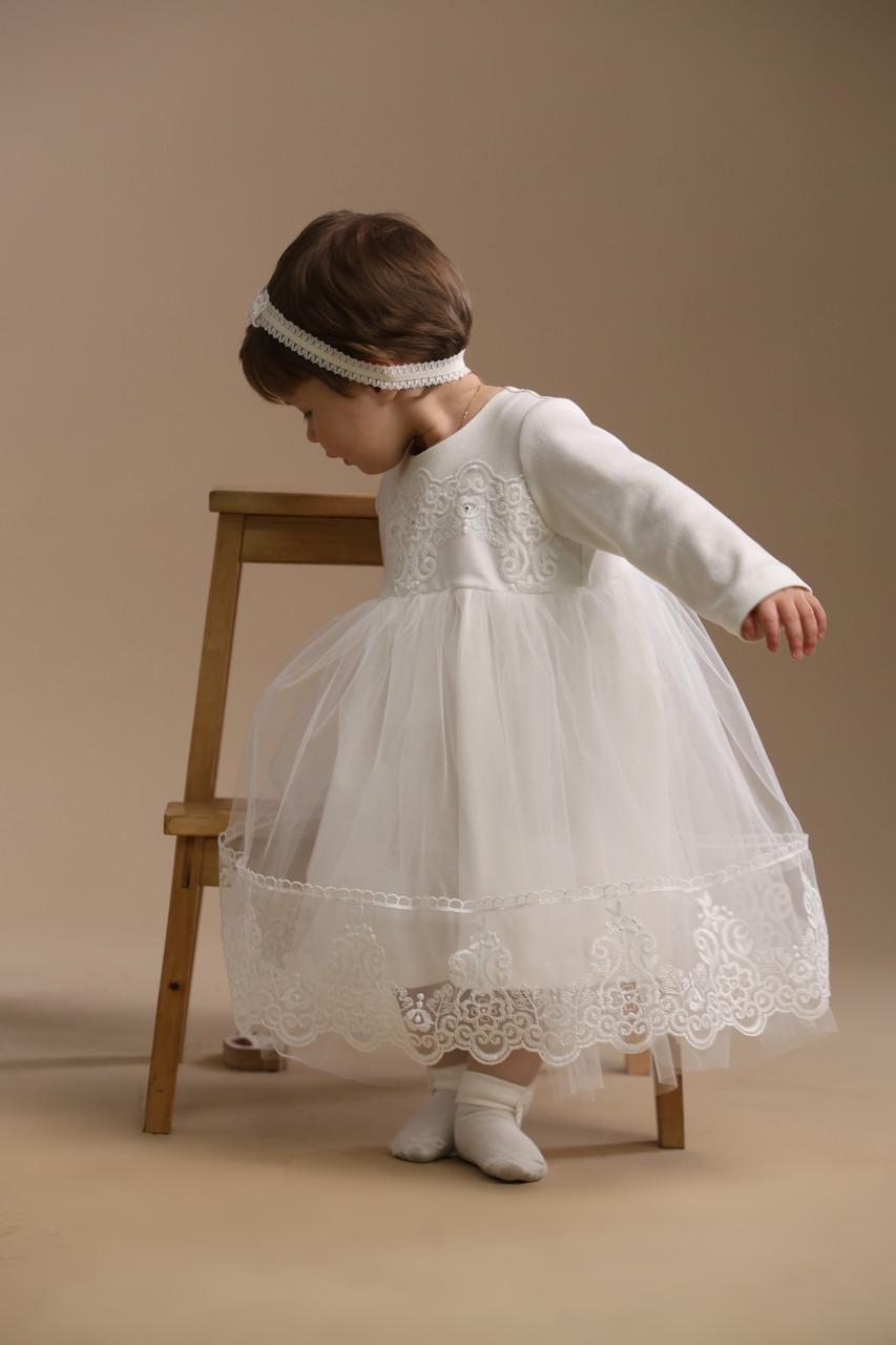 Сукня для дівчинки святкова Барбара для дівчинки р. 56 (2522293107) - фото 2 Сукня для дівчинки святкова Барбара для дівчинки р. 56 (2522293107) - фото 2