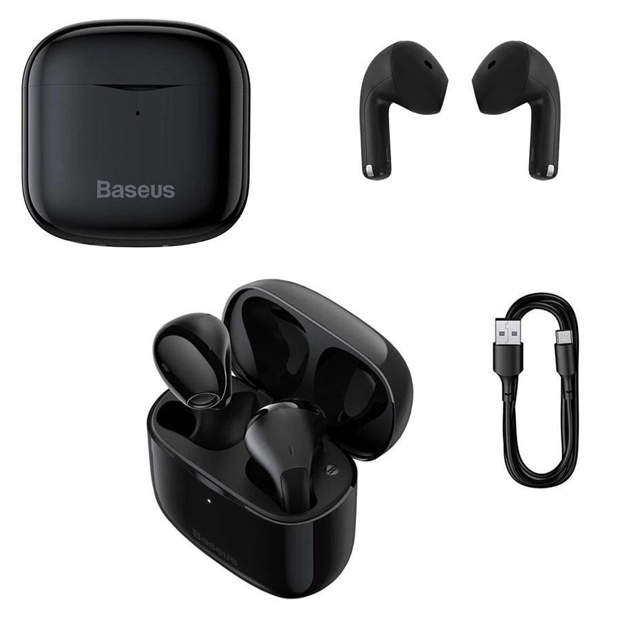 Наушники беспроводные BASEUS True Wireless Earphones Bowie E3 Black (NGTW080001) - фото 2