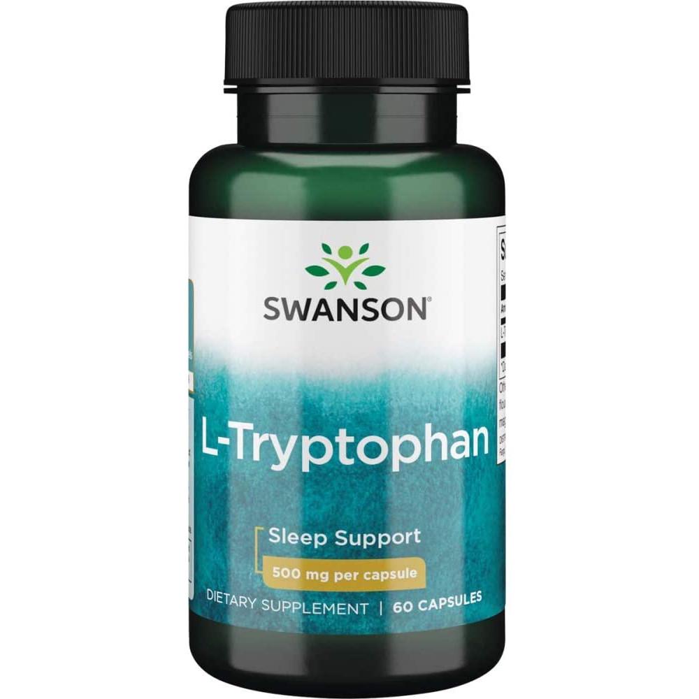 Триптофан L-Tryptophan 500 mg 60 Caps