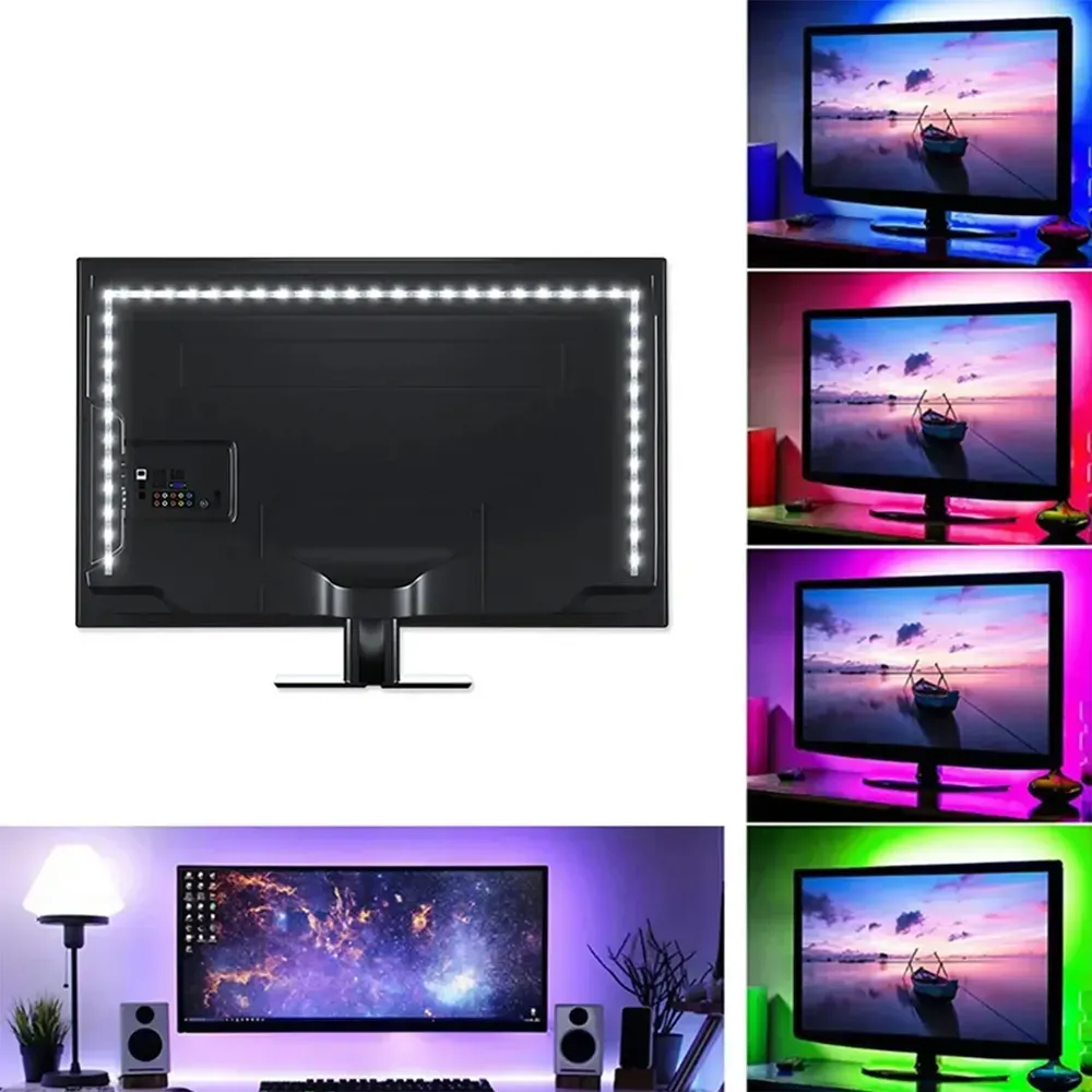 Світлодіодна стрічка Led mood light 5 м від USB з Bluetooth (234571409) - фото 4 Світлодіодна стрічка Led mood light 5 м від USB з Bluetooth (234571409) - фото 4