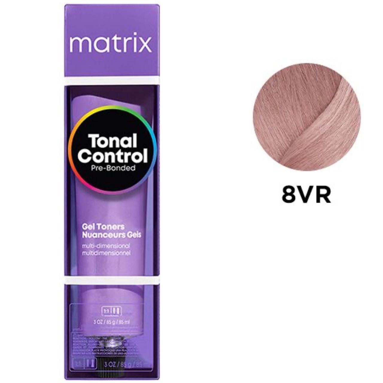 Тонер-краска гелевый на кислотной основе Matrix Tonal Control Pre-Bonded Acidic Gel Toner 8VR 90 мл Тонер-краска гелевый на кислотной основе Matrix Tonal Control Pre-Bonded Acidic Gel Toner 8VR 90 мл