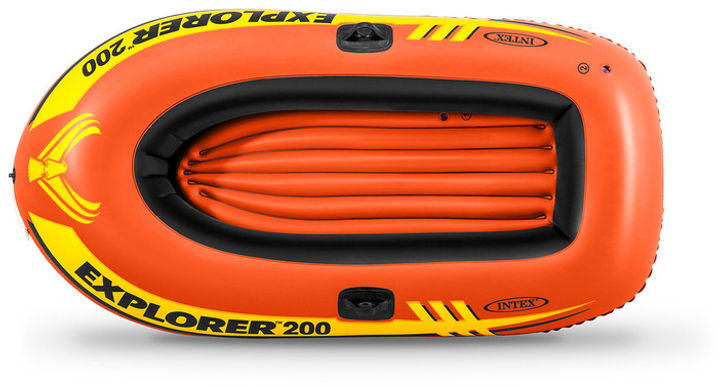 Лодка надувная Intex Explorer 100 Одноместная 147х84х36 см (58329) - фото 2