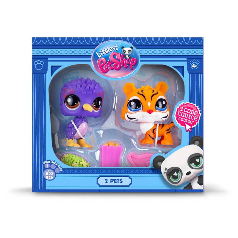 Набір ігровий LITTLEST PET SHOP СМАКОВІ ВПОДОБАННЯ 2 фігурки