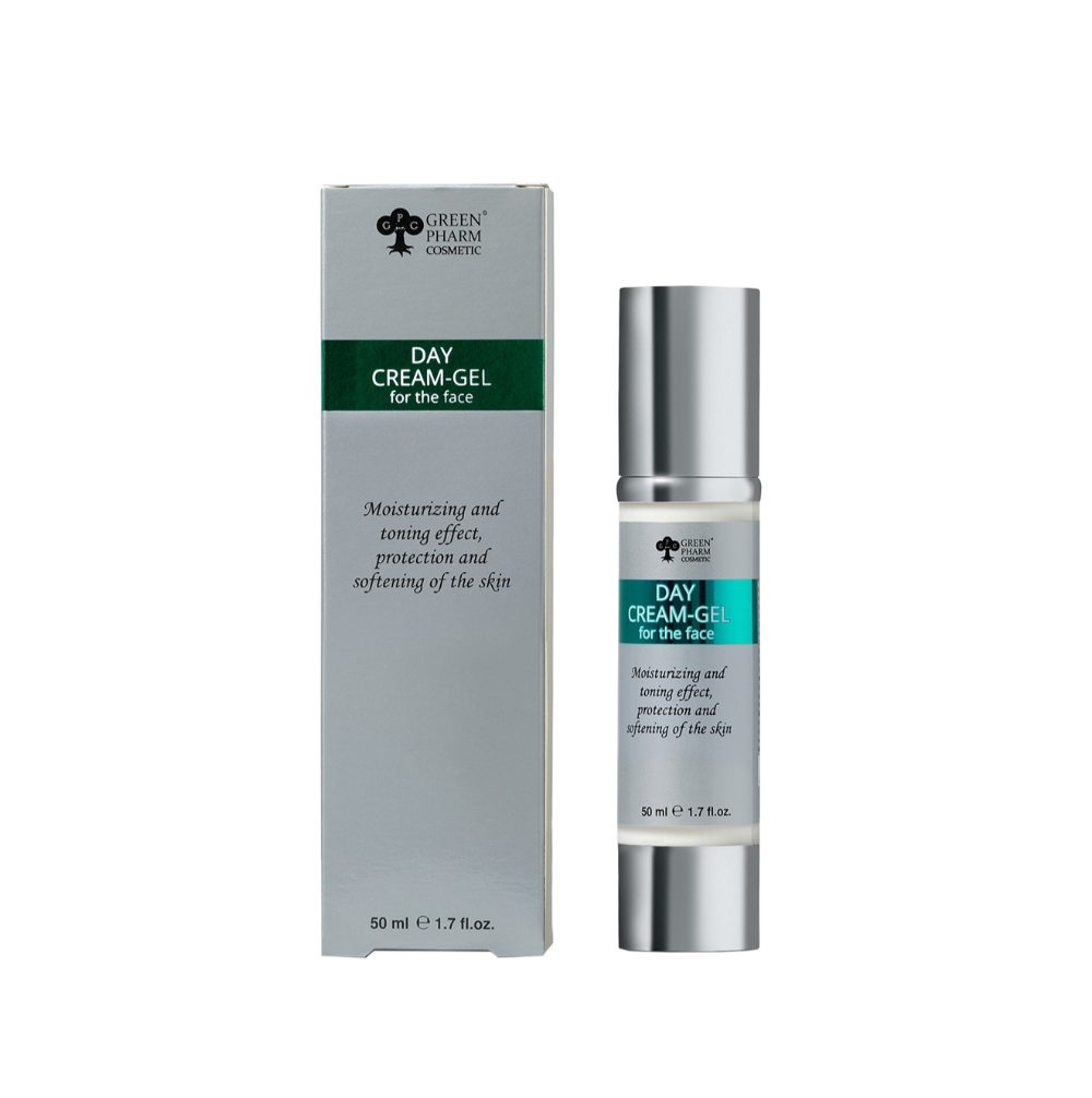 Крем-гель денний для обличчя Green Pharm Cosmetic Day Cream-Gel SPF15 50 мл Крем-гель денний для обличчя Green Pharm Cosmetic Day Cream-Gel SPF15 50 мл