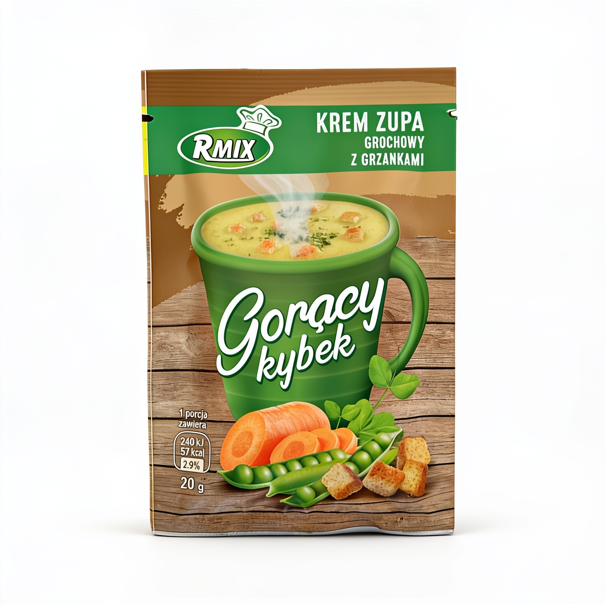 Крем-суп с горохом Rmix 20 г 20 шт.