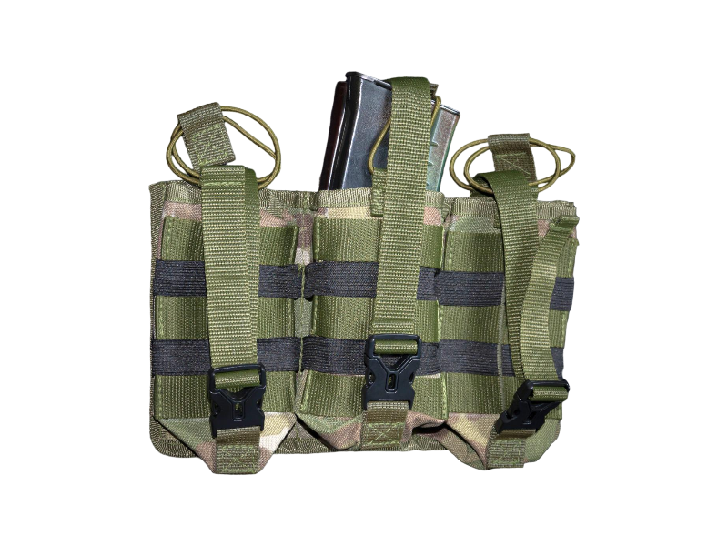 Подсумок КІРАСА 244 кордура на 6 рожков АК Мультикам (1677599763)