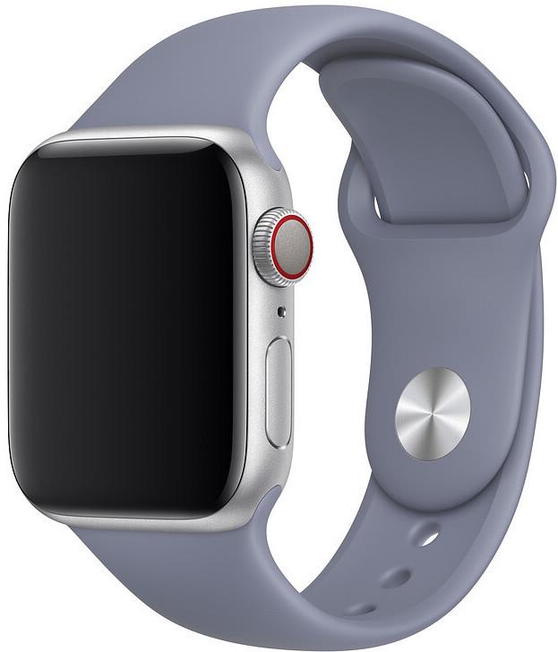 Силиконовый ремешок Band Sport Series for Apple Watch 45/44/42mm, Lavander Gray