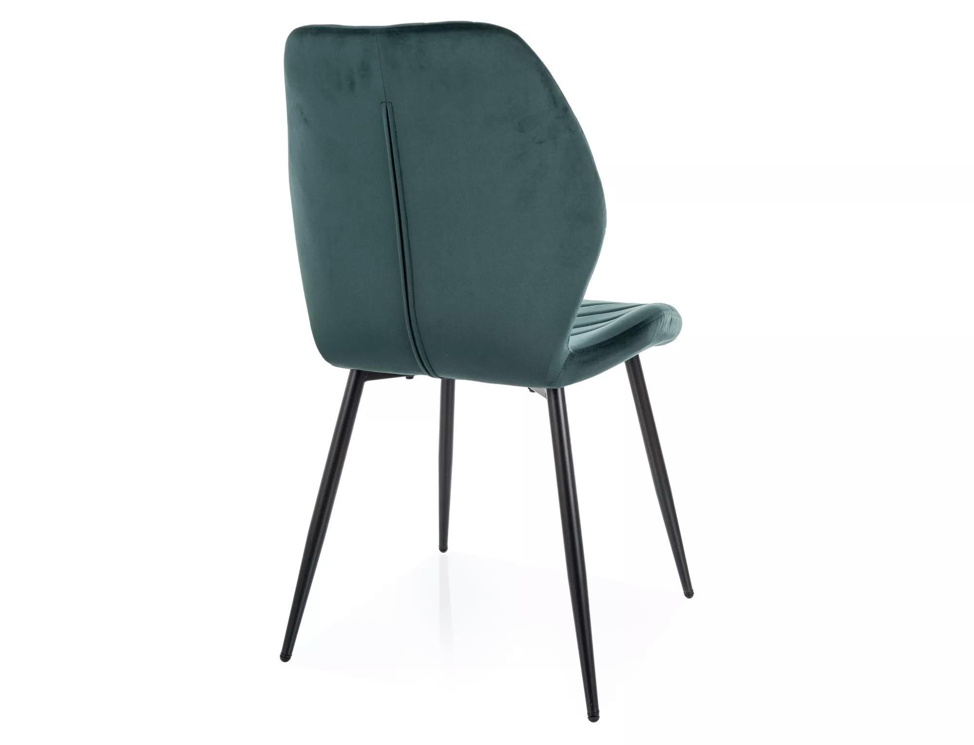 Стул кухонный Signal MIKE VELVET Черный/Зеленый (BL.78MIKEVCZ) - фото 2 Стул кухонный Signal MIKE VELVET Черный/Зеленый (BL.78MIKEVCZ) - фото 2