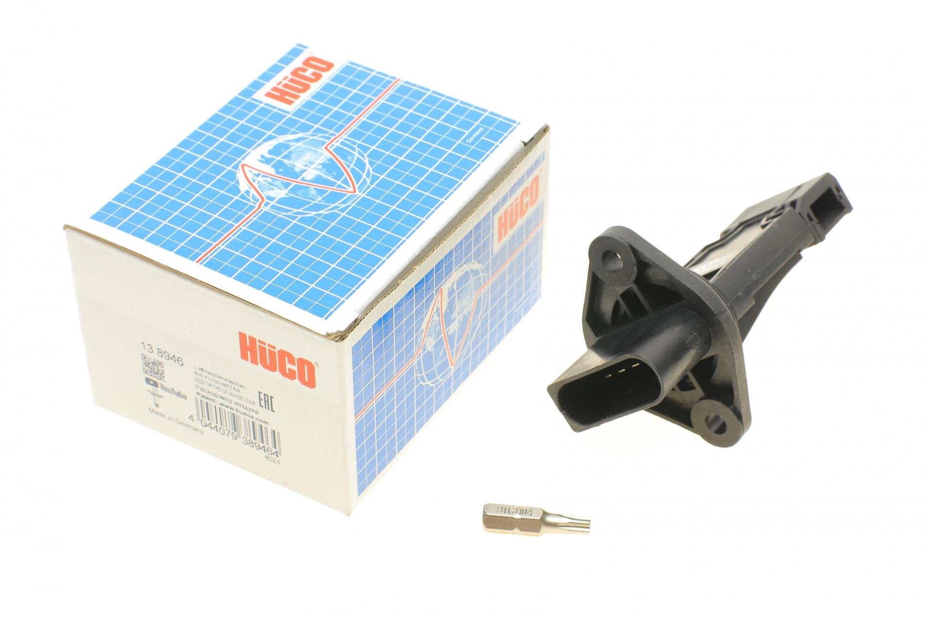 Расходомер воздуха Hitachi для BMW 3 E46/5 E39/7 E38/X5 E53 96-05 M43/M47/M57/M62 (138946)