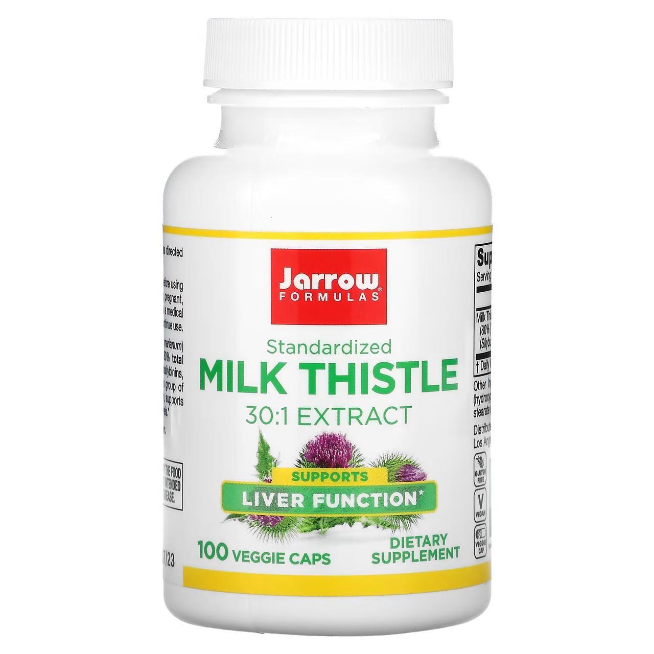 Расторопша Jarrow Formulas Milk Thistle для здоровья печени 100 капс. 150 мг