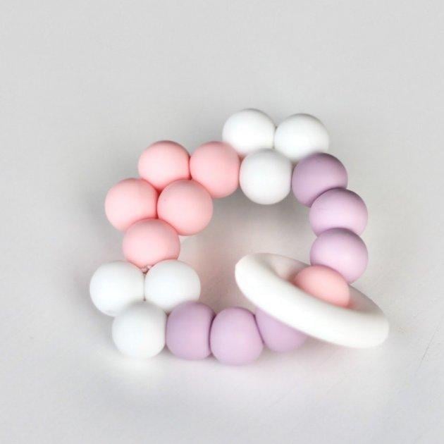 Прорізувач силіконовий міні Баловень Snowflake Tenderness