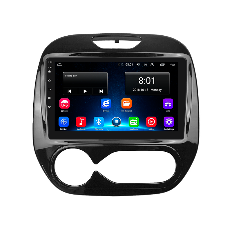 Штатная магнитола Lesko для Renault Captur I Рестайлинг 2017-2019 экран 9" 4/32Gb/ 4G/ Wi-Fi/ CarPlay Premium