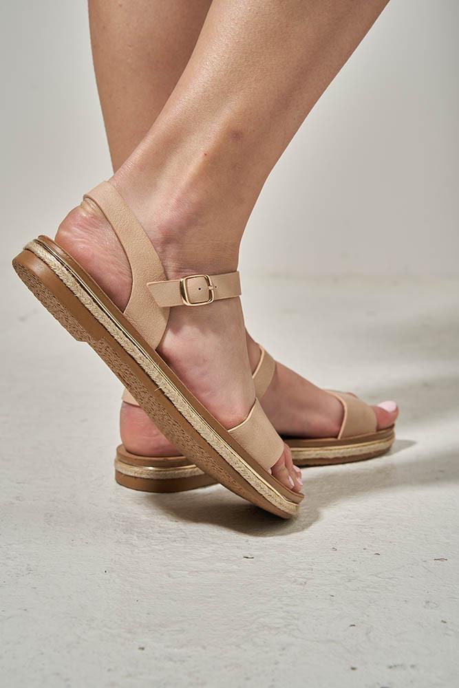 Босоножки женские Soprano на платформе р. 41 Бежевый (167382) - фото 2