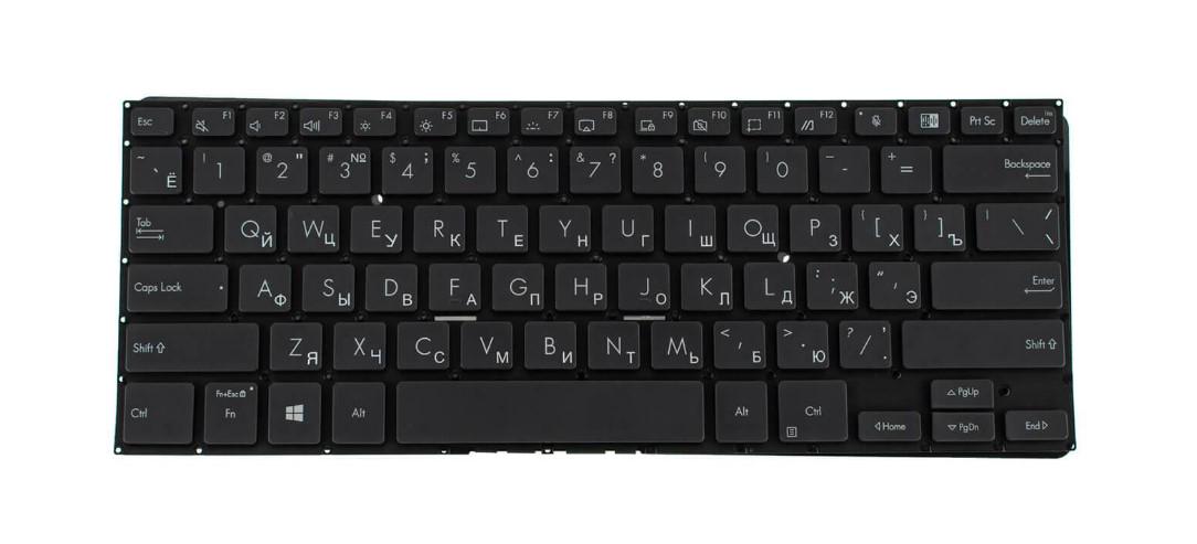 Клавиатура для ноутбука Asus BA1400CD с подсветкой клавиш (0KNX0-3620RU00)