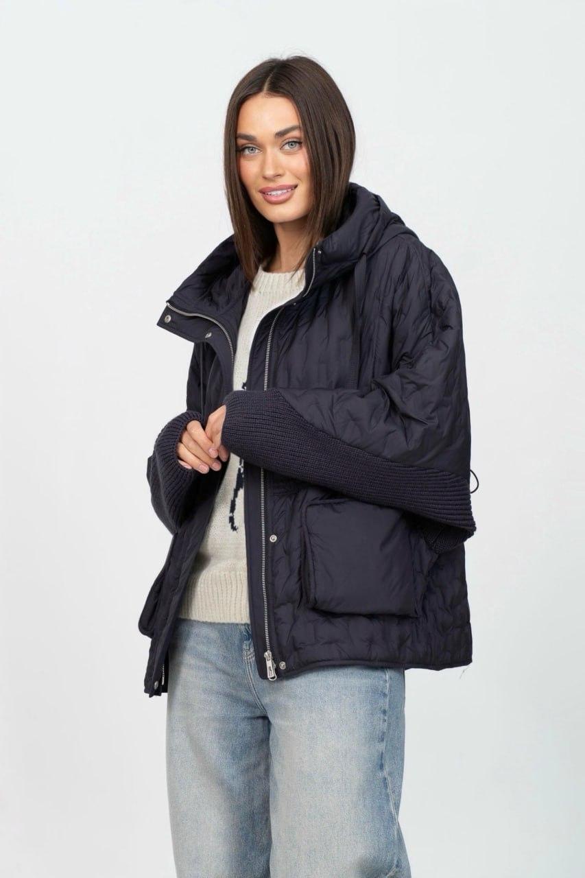 Куртка-автоледи женская oversize 2XL Сапфир (33242905)