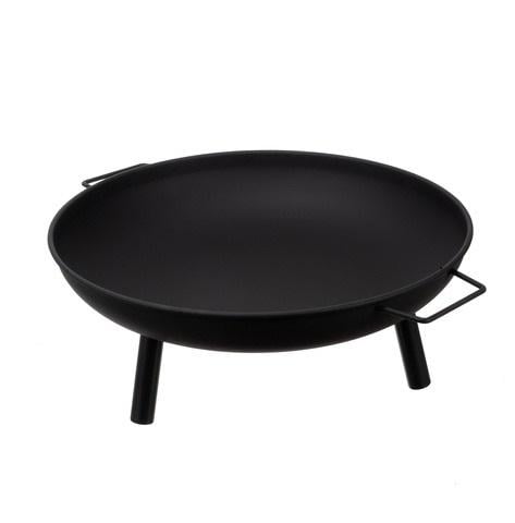 Чаша для костра садовая на треноге с ручками Черный