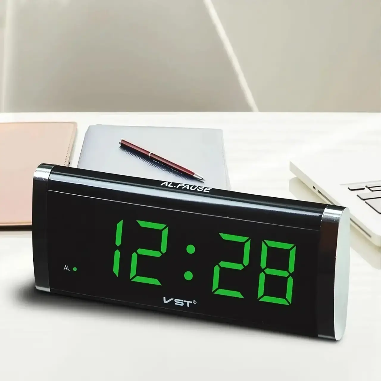 Часы настольные электронные цифровые VST-730 с будильником зеленая подсветка (VST-730) - фото 2 Часы настольные электронные цифровые VST-730 с будильником зеленая подсветка (VST-730) - фото 2