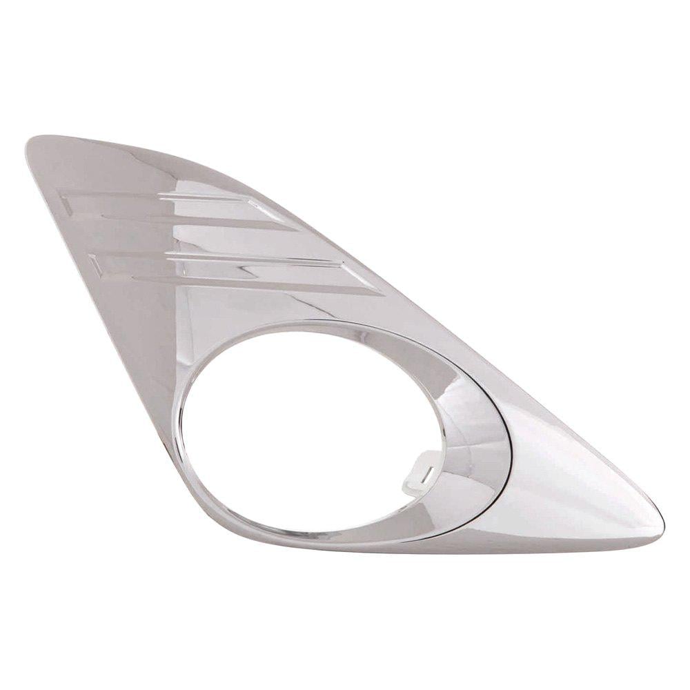 Решітка бампера AVTM Toyota Camry V50 LE 11-14 USA права з отвором для противотуманок Хром (7051 918)