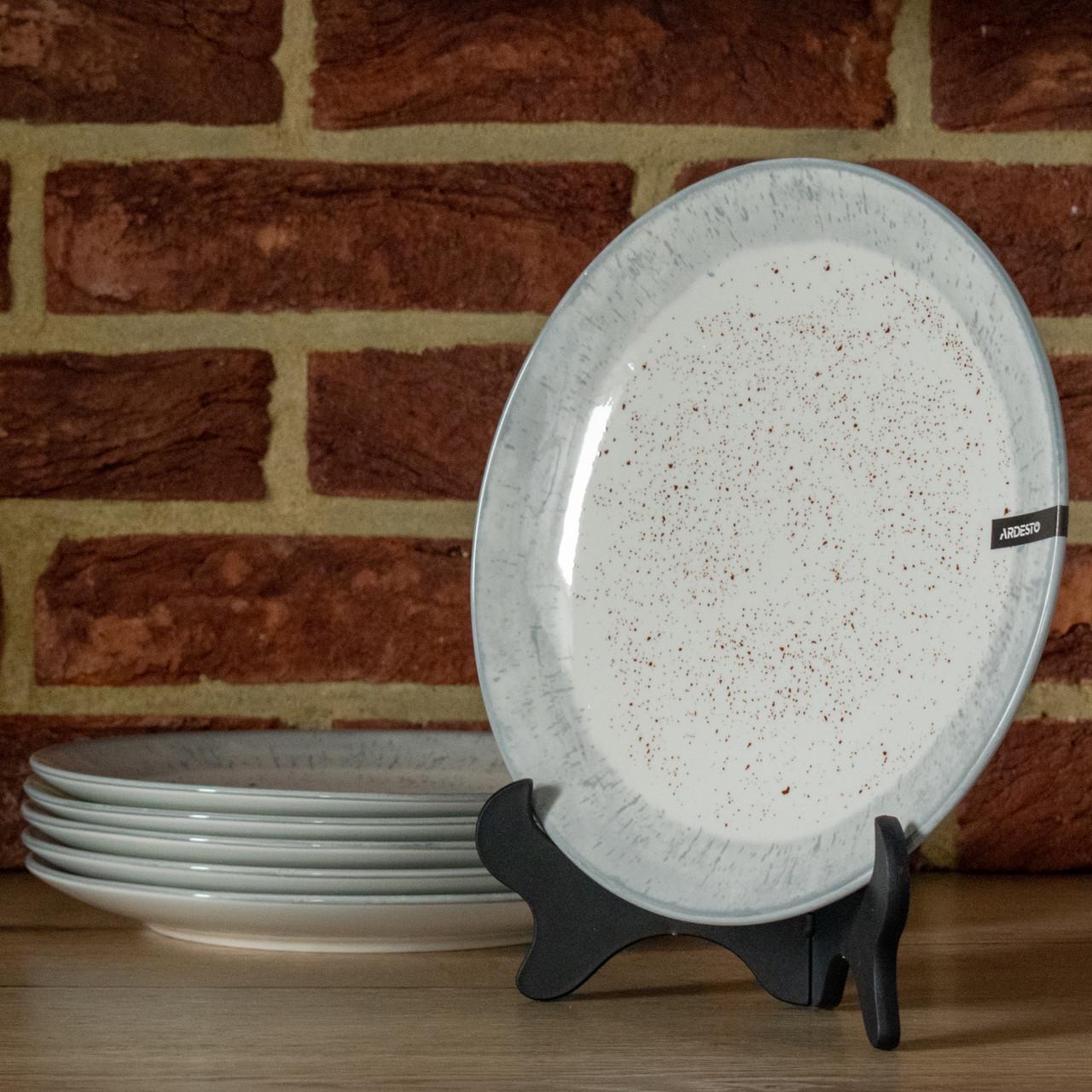 Сервиз Ardesto Siena 15 SW Бело-серый - фото 4 Сервиз Ardesto Siena 15 SW Бело-серый - фото 4