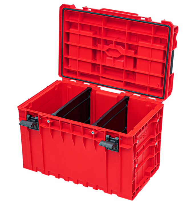 Ящик для инструмента Qbrick System ONE Ultra HD RED 450 2,0 PROFI до 120 кг модульный водонепроницаемый 585х385х420 мм.