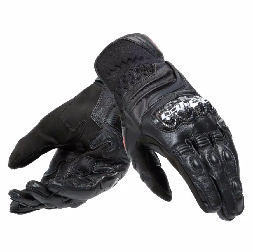 Мотоперчатки Dainese CARBON 4 SHORT Leather M Black (27647901)