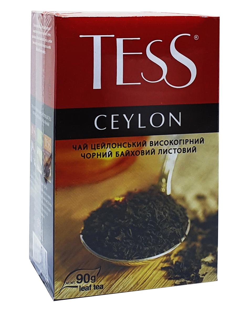Чай чорний Tess Ceylon 90 г (728)