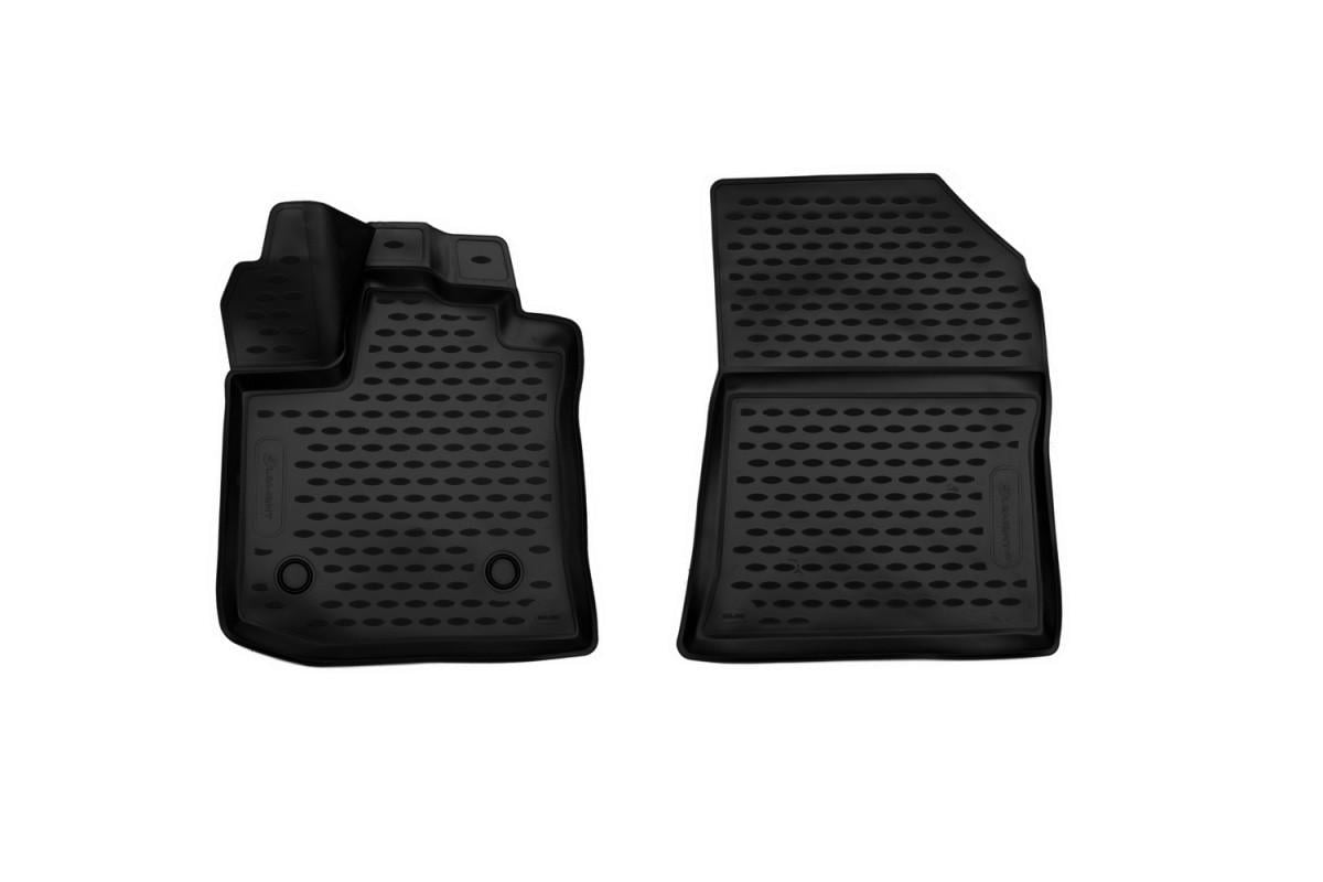 Килимки в салон Element для Renault Dokker 2018- поліуретан 3D 2 шт. (ELEMENT3D4153210kf)