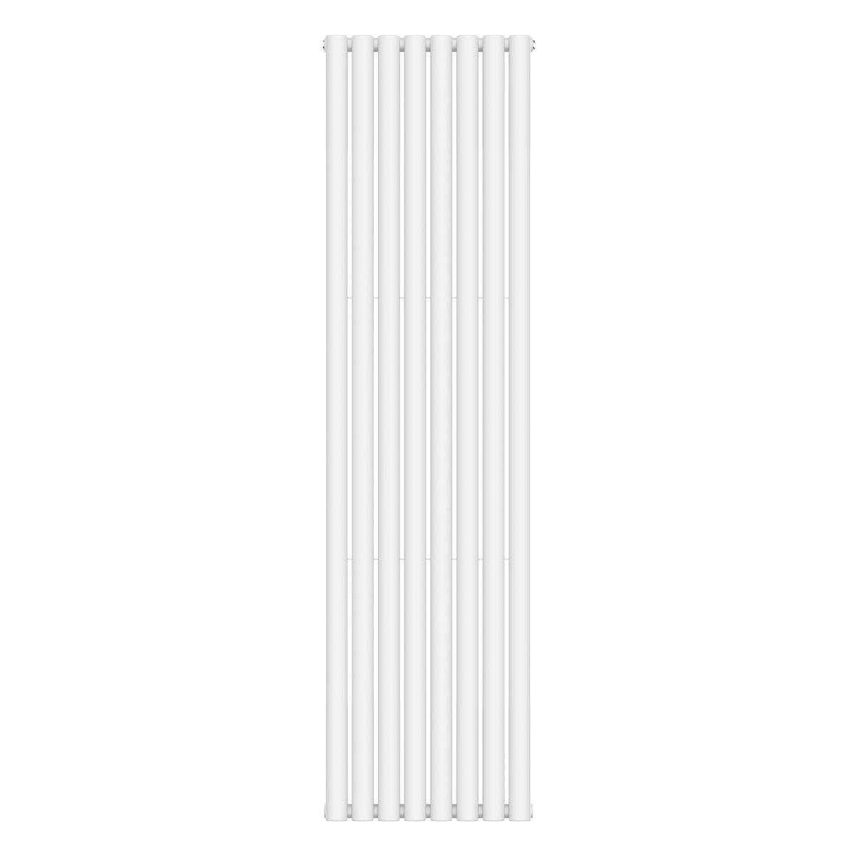 Радіатор вертикальний Ellipse Double anticor 480х1800-8 Білий (S02-145033-4818)
