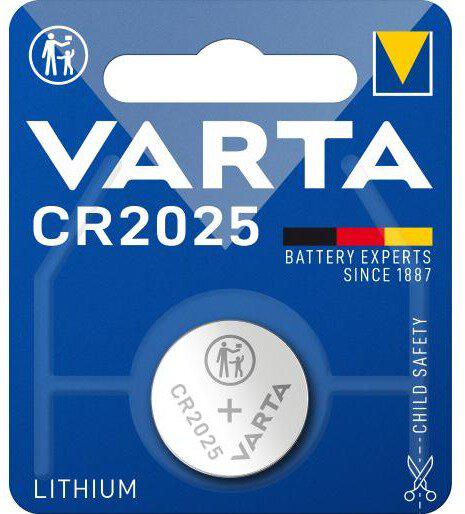 Батарейка литиевая Varta Lithium CR2025 3V (25993815)