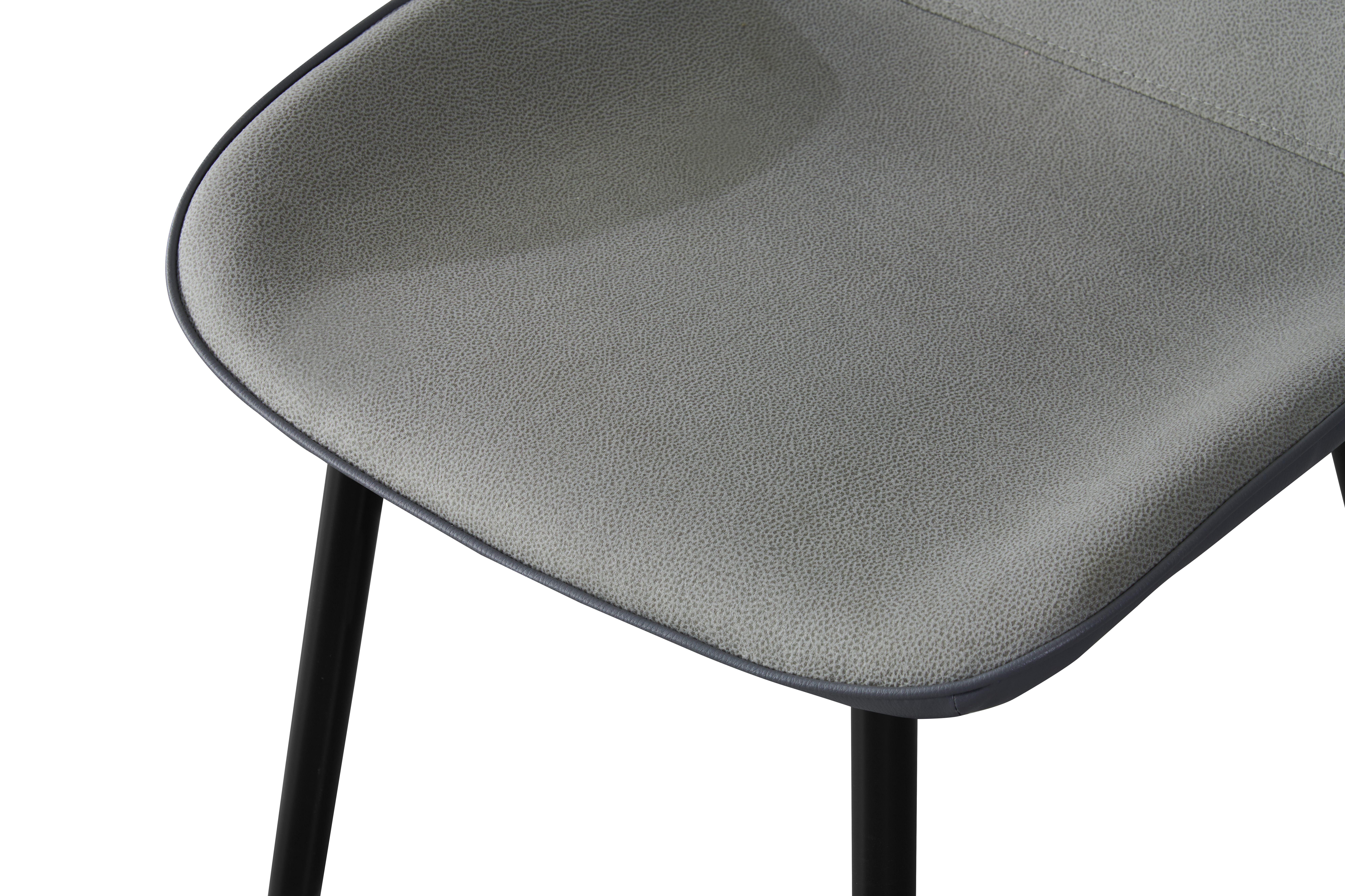 Кухонний стілець Comfort Line АЯКС Чорний/Сірий - фото 5 Кухонний стілець Comfort Line АЯКС Чорний/Сірий - фото 5