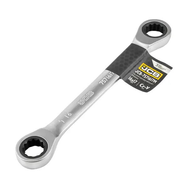 Ключ комбінований з храповиком 16х17 мм (7571617M) - фото 1 Ключ комбінований з храповиком 16х17 мм (7571617M) - фото 1