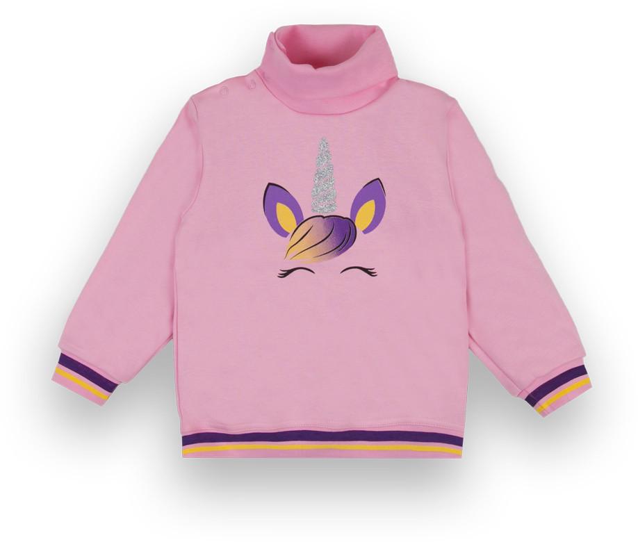 Водолазка дитяча для дівчинки Gabbi SV-21-52-1 Єдиноріжки 92 см Рожевий (13017)