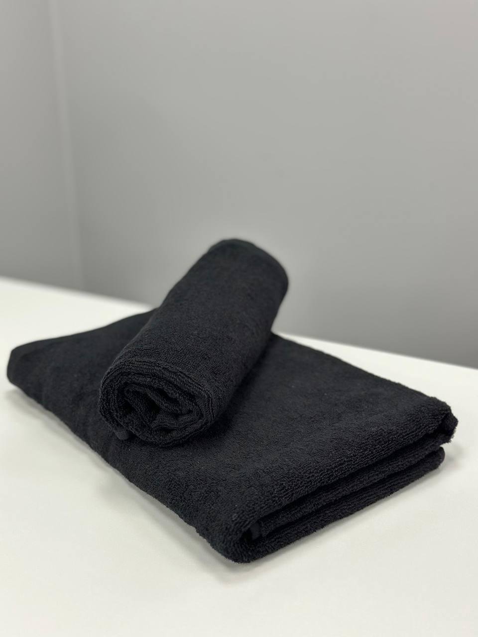 Комплект рушників 50х90 см/70х140 см Чорний
